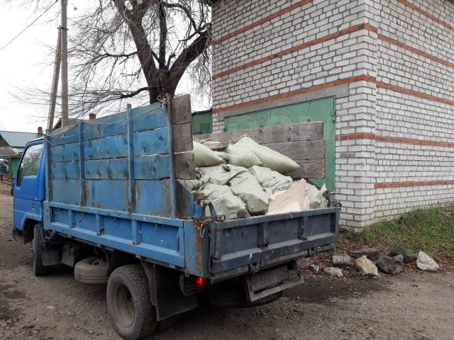 Вывоз мусора грузовым фургоном 3 тонны с утилизацией отходов в Хабаровске в октябре