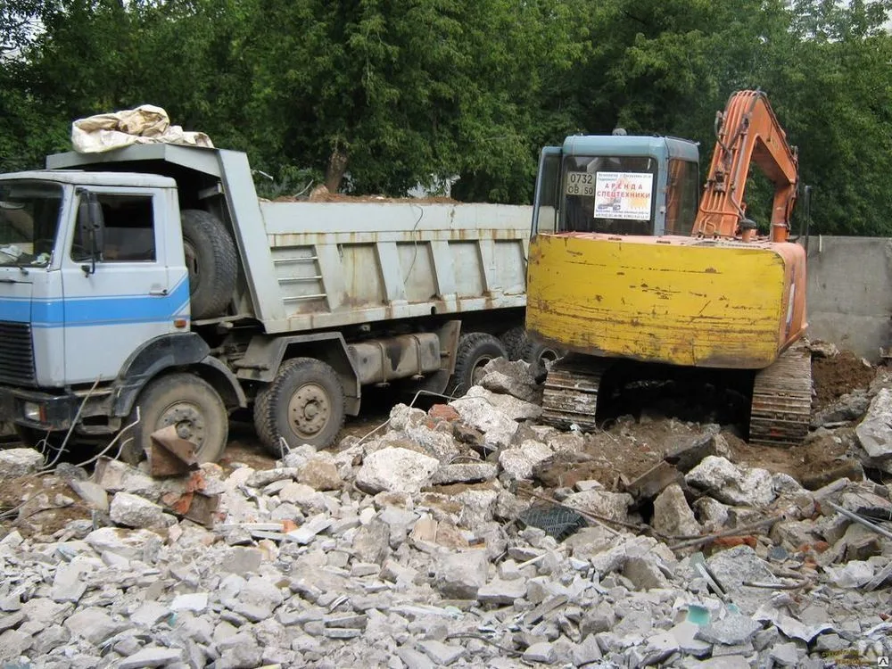 Вывоз бетонного боя и утилизация в Хабаровске в октябре